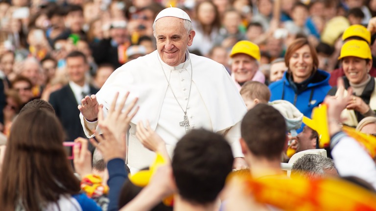 shutterstock 1358317793 pope Francis 768x432